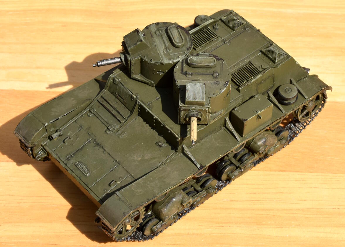 1 35 ボンプル高校 ７tp軽戦車 ミラージュ 1 35 Polish Light Tank 7tp Mirage