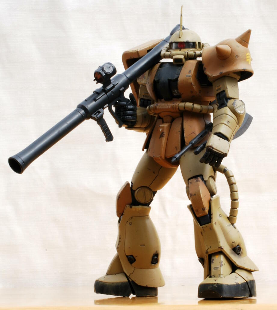 1/100 ジオン公国軍 陸戦用MSザクJ型キャリー・ギャレット少佐機 1/100 ジオン公国軍 陸戦用MSザクJ型キャリー・ギャレット少佐機