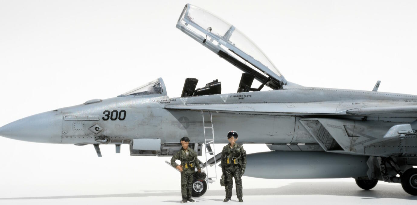 アメリカ海軍武器学校「トップガン」 F-18F フェニックス＆ボブペア機 