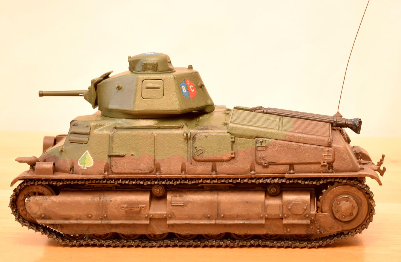 1/35 BC自由学園 ソミュア S３５騎兵戦車（タミヤ） 1/35 SOMUA S35 